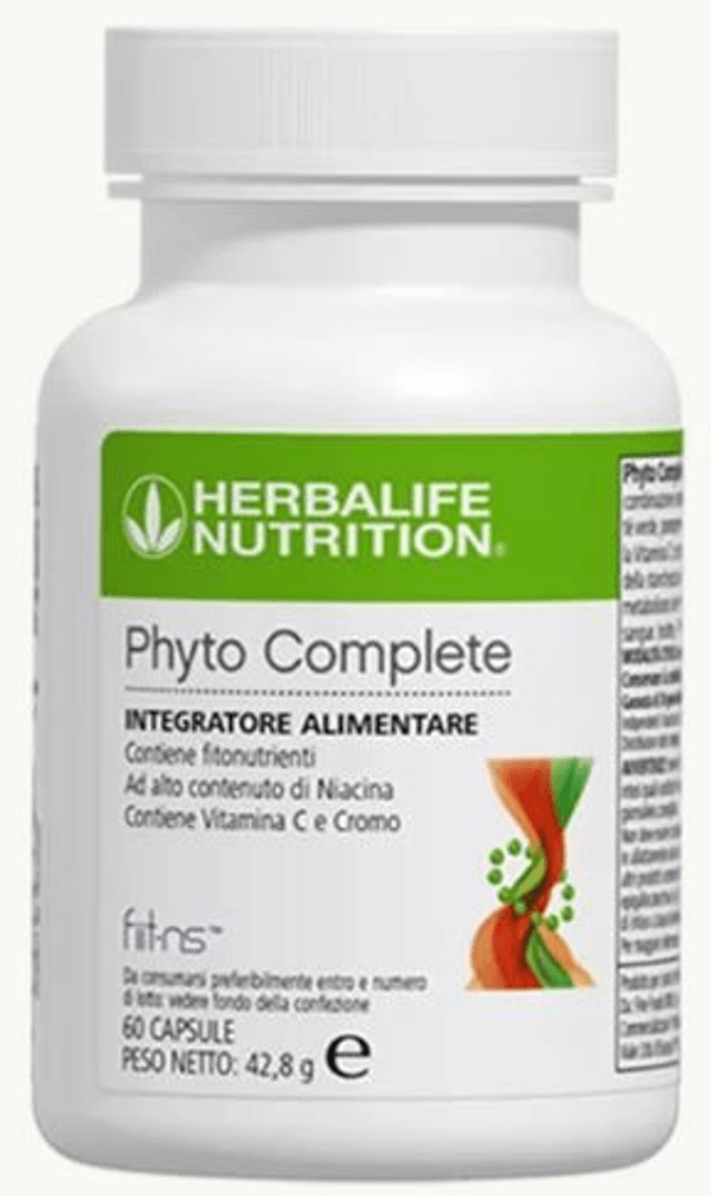 Herbalife® Phyto Complete – Integratore con Fiit-NS™, 6 Estratti Botanici, Vitamina C e Cromo.