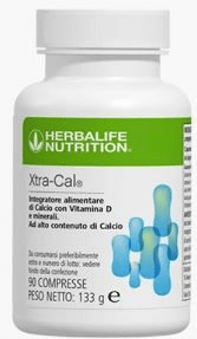 Herbalife® Xtra-Cal® Integratore di Calcio con Vitamina D e Minerali - 90 Compresse