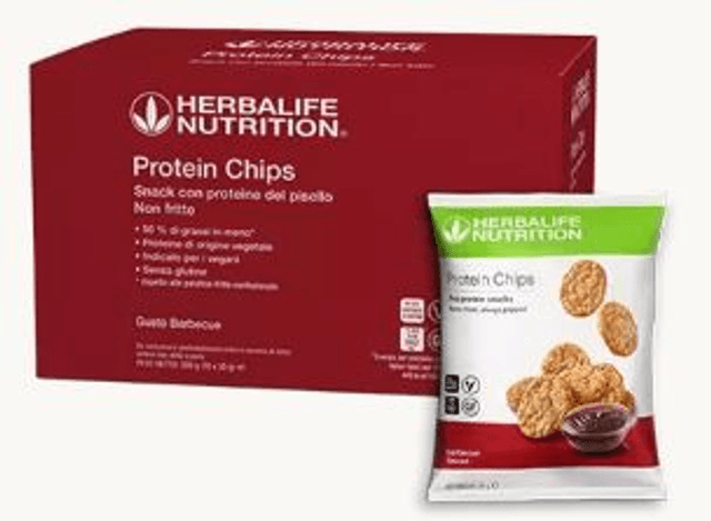 Herbalife® Protein Chips Barbecue o Sour Cream – 12g Proteine, 50% Meno Grassi | Vegan | no Fritto.