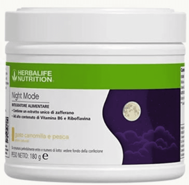 Herbalife® Night Mode Camomilla &amp; Pesca – Integratore Notturno con Zafferano e Vitamina B6