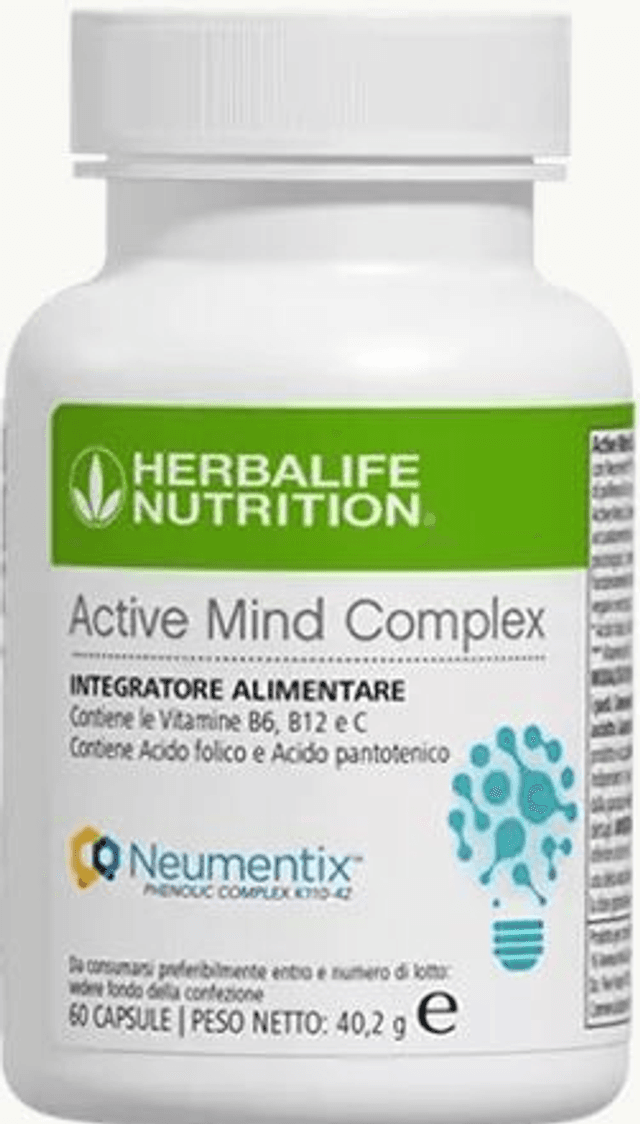 Active Mind Complex Herbalife® – Accendi la tua mente, naturalmente.