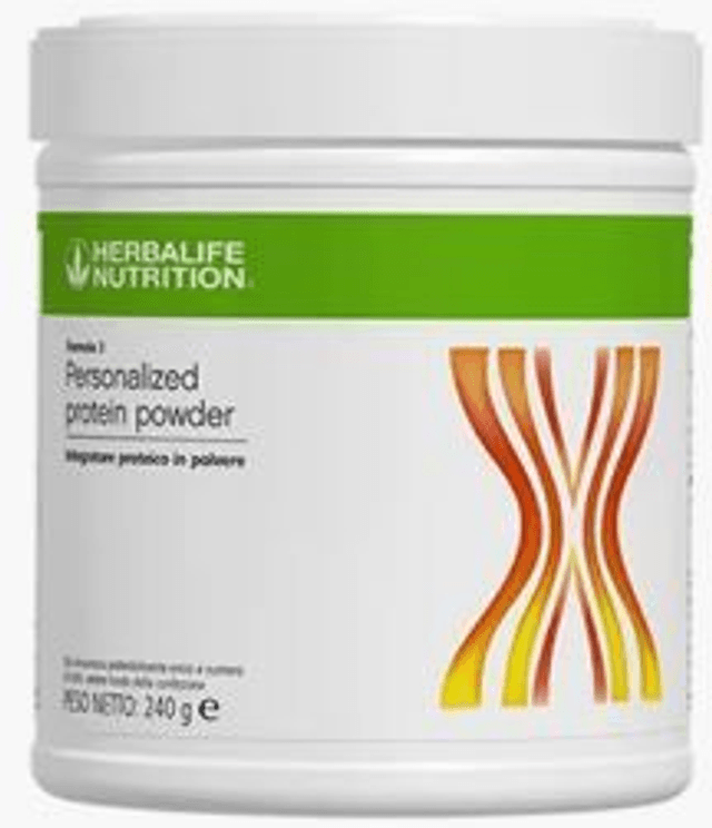 Formula 3 Herbalife® Proteine in Polvere – Integratore Neutro per Massa Muscolare 240g